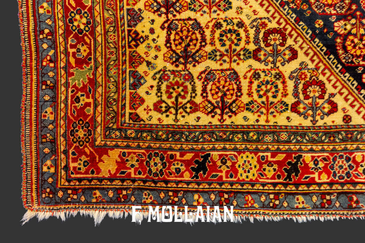 Tapis Kashkuli Persan Design Moharramat n°:928751